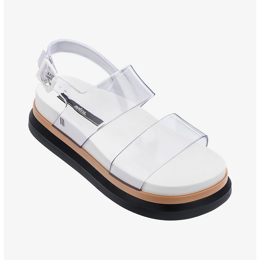 Melissa Cosmic sandal II white/ clear